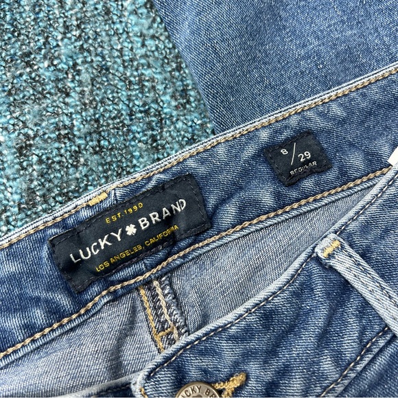 Lucky Brand Lolita Boot Cut Jeans in Sunset Blue - Picture 6 of 10